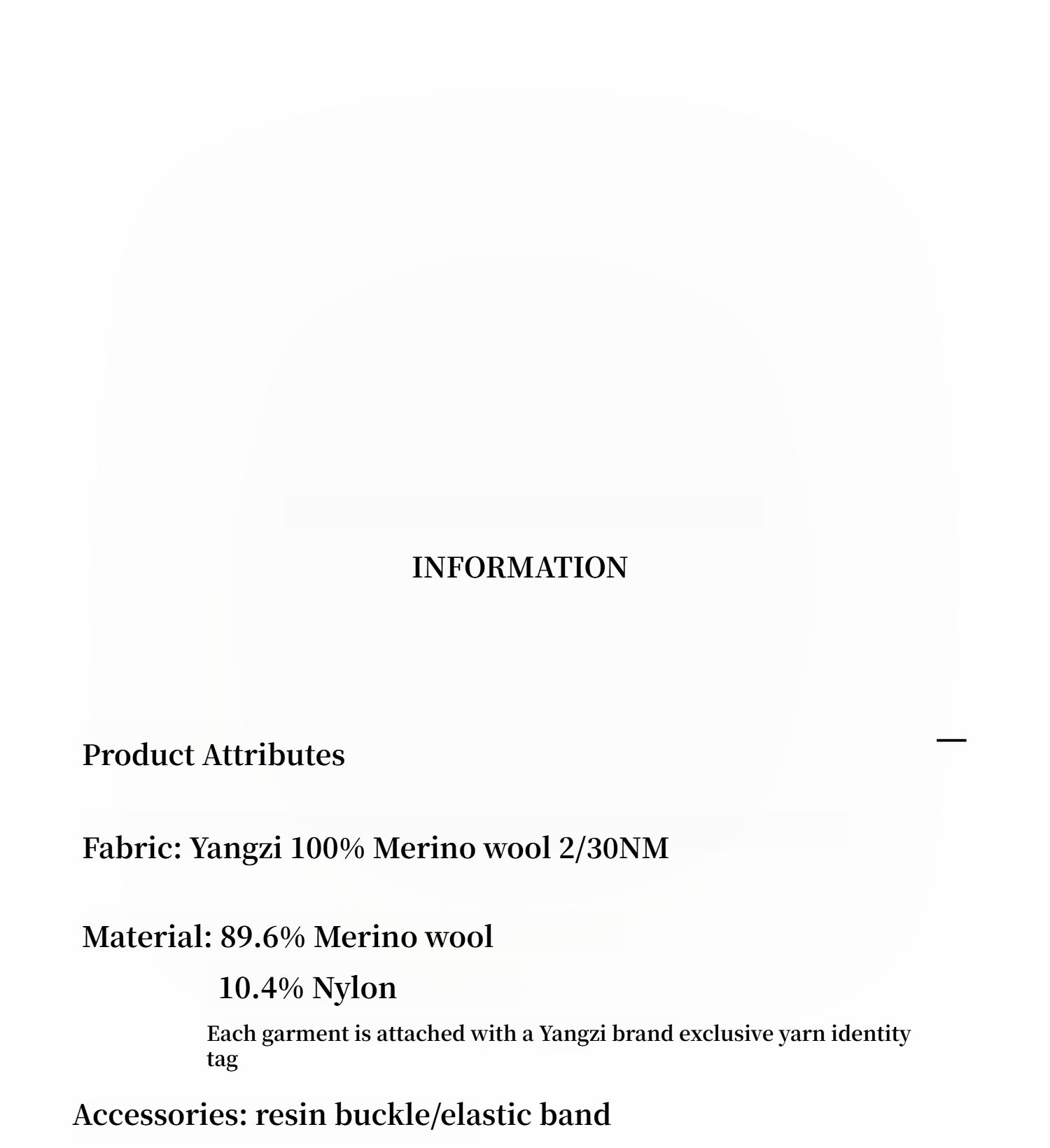 "Lazy urban" Yangtze Merino wool polo-neck cardigan straight-leg knitted pants suit-4