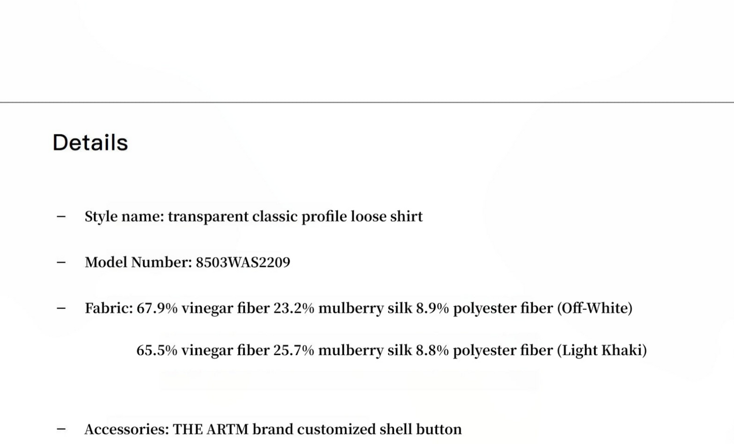 Classic silhouette mulberry silk acetate transparent smooth and loose multi-color spring and summer shirt for women-4