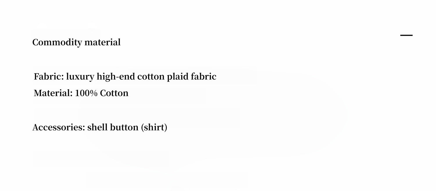 "Tea Grid" high-quality high-count cotton loose retro plaid shirt-3