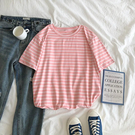 Short Sleeve T-shirt for Women,O-Neck, Casual Fashion