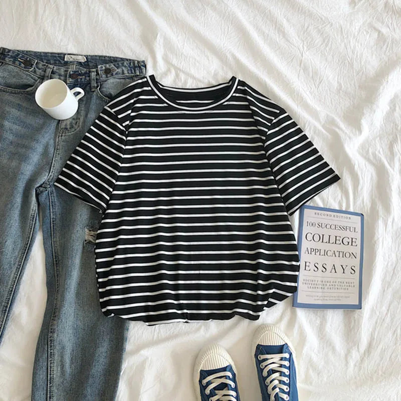 Short Sleeve T-shirt for Women,O-Neck, Casual Fashion