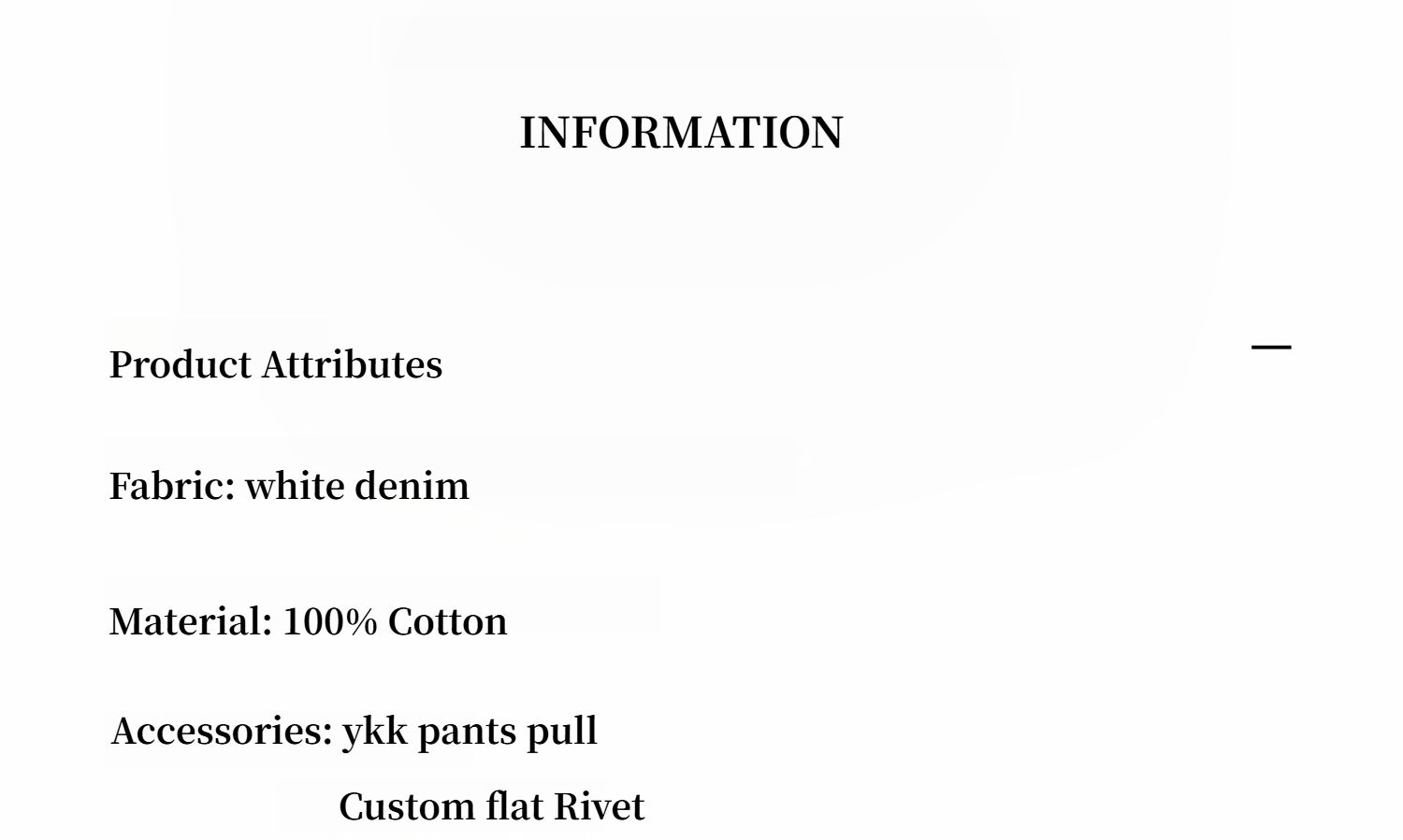 Vintage style curved split design enzyme wash process wide-leg micro-lapel mid-low waist denim pants-3