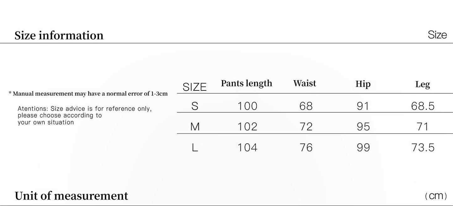 "Leisure Moments" classic low-waisted loose casual straight pants exquisite fashion sense casual pants for women-2