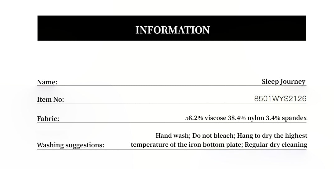 "Sleep Journey" puff sleeve straight short sleeve-3