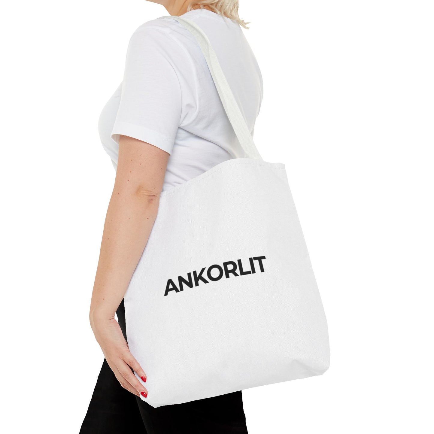 Meaningful Tote Bag - Anchored in Meaning, Gift for Friends, Inspirational Bag