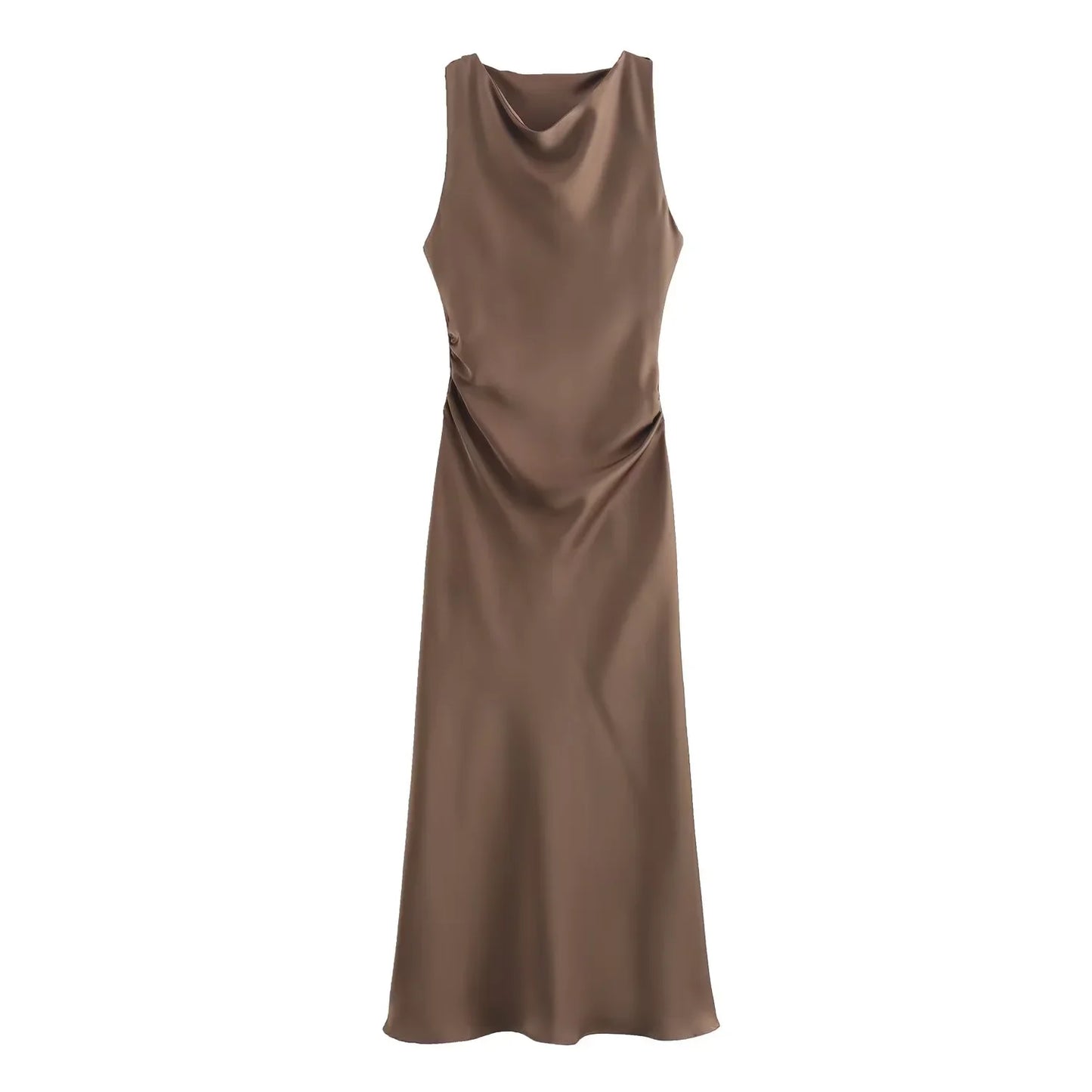 Satin Long Dresses for Women - For Summer or an Evening Party Dress