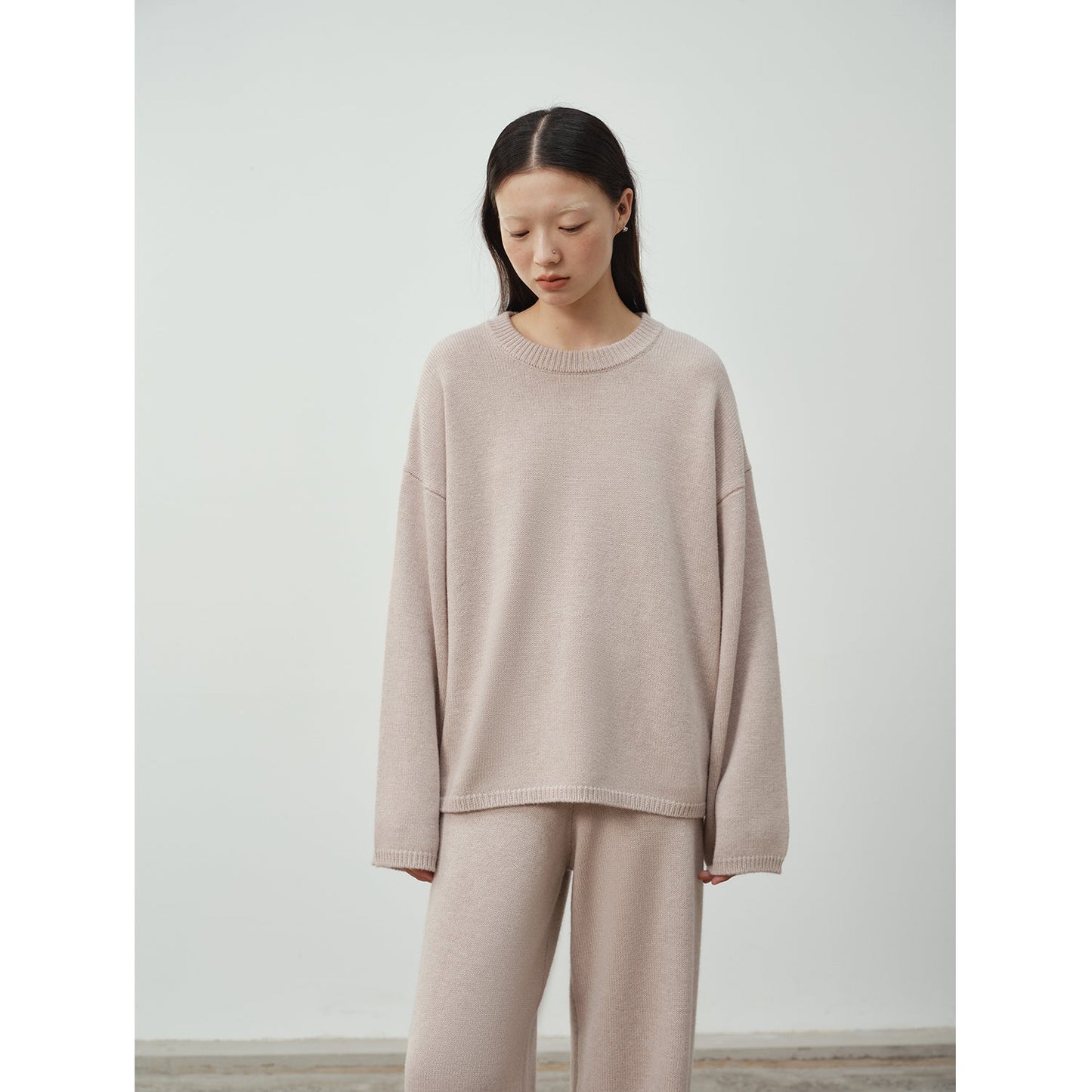 Wilderness Chasing Truth Minimalist Loose Wool Knit + Pants